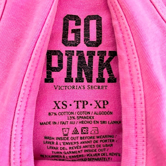Victorias Secret Pink Stretchy Tank - Picture 4 of 5